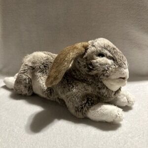 Folkmanis Holland Lop Ear Floppy Bunny Rabbit Puppet Full‎ Body Realistic 16"